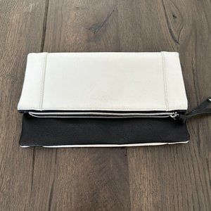 Black and white clutche